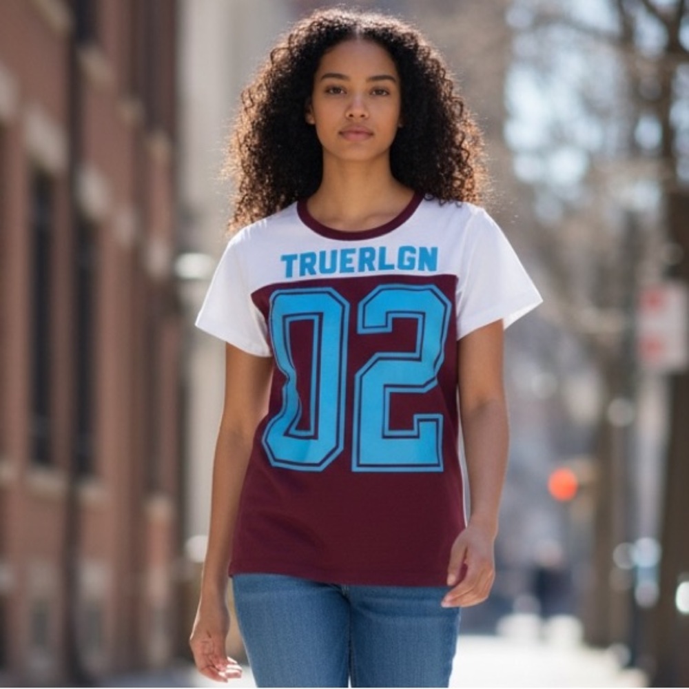 Ws3 Women’s True Religion Tr Designer T Shirt M